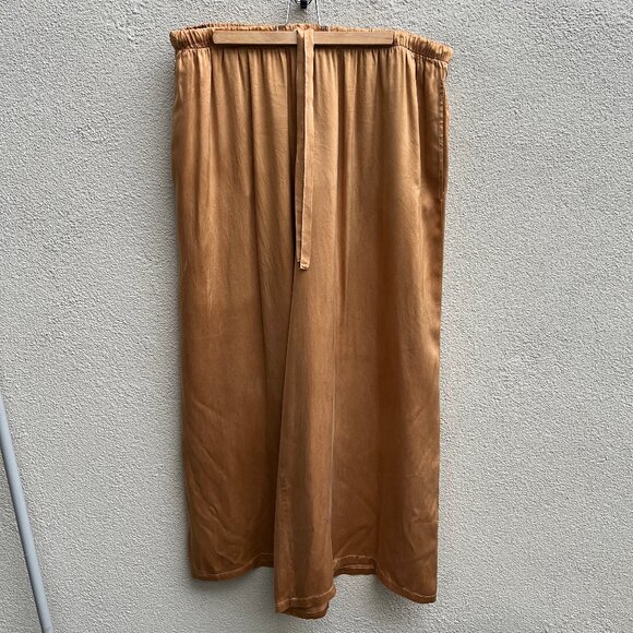 Silk wide leg pants, Vancouver-made by Jessaica Reddit, size variable - Picture 9 of 11